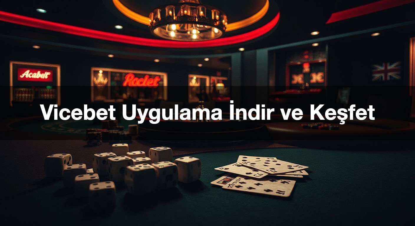 vicebet uygulama i ndir ve ke fet 1791286552481